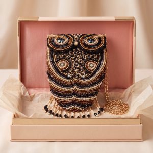 Athena Owl Clutch 1