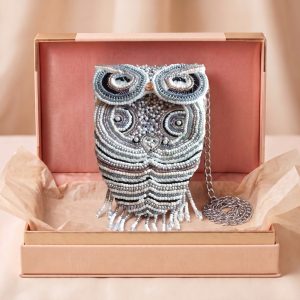 Athena Owl Clutch 3